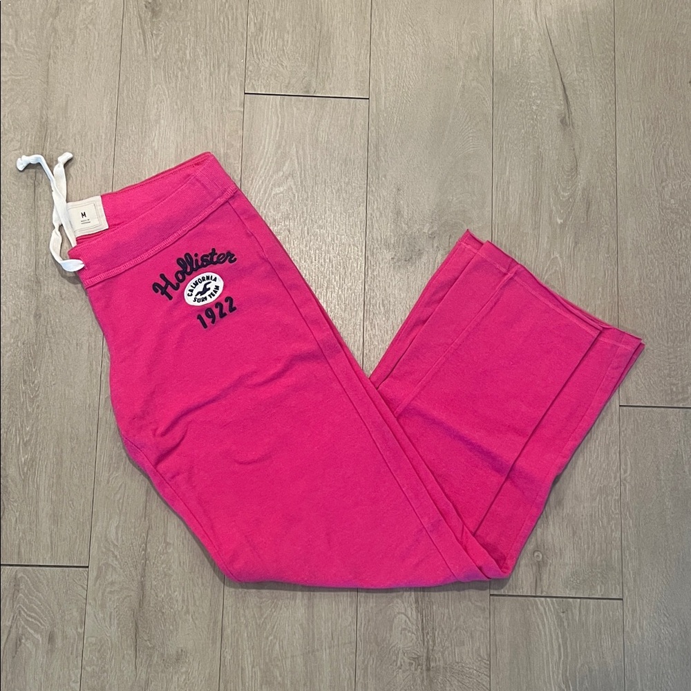 Hollister Hot Pink Lowrise Y2K Sweatpants
